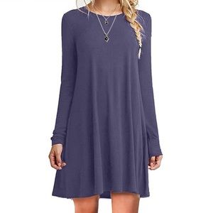 Long Sleeve T-Shirt Dress